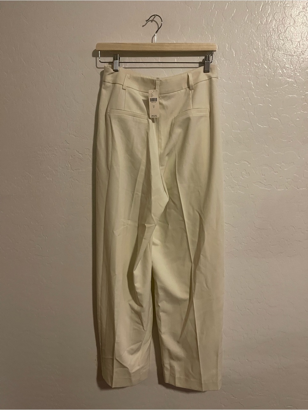 WHITEROOM + CACTUS Wrap Front Trouser Pants - Bone NWT - Picture 7 of 8